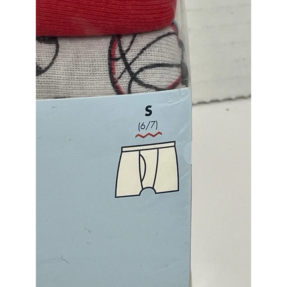 Cat & Jack Boxer Briefs Boys 7 Pack Sport Solid Print Size S (6/7) Underwear